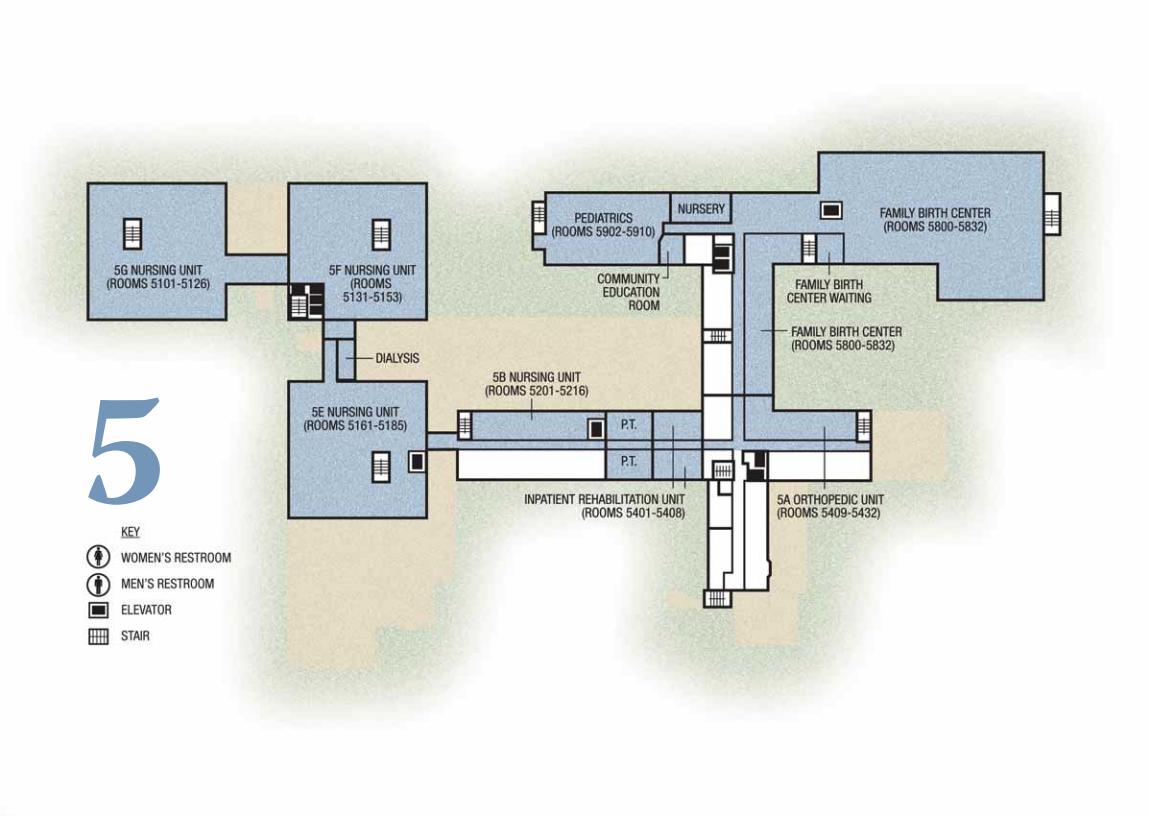 Christie Hospital Map With Departments